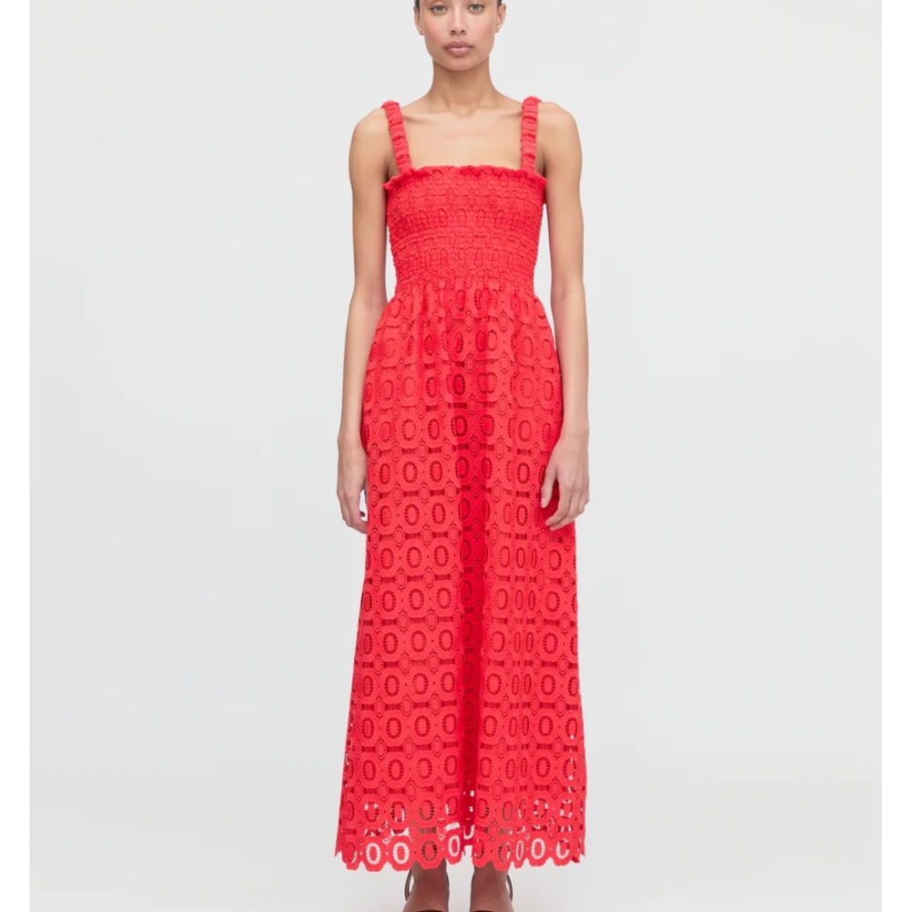 The Anjuli Nap Dress in Poppy Lace